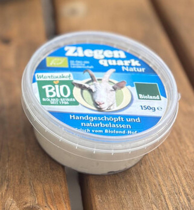Produktfoto zu frischer Ziegenquark 45% 150g