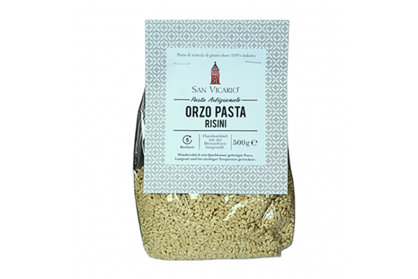 Produktfoto zu Orzo-Pasta (Risini) artigianali 500g