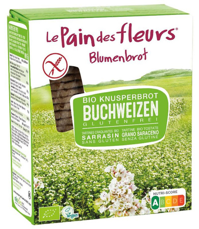 Produktfoto zu Blumenbrot Buchweizen gf 150g