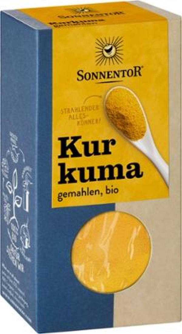 Produktfoto zu Kurkuma (Gelbwurzel) gemahlen 40g