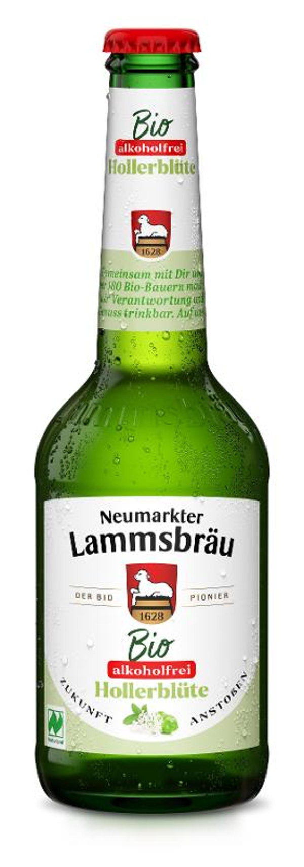 Produktfoto zu Lammsbräu Hollerblüte alkoholfrei 10 x 0,33l