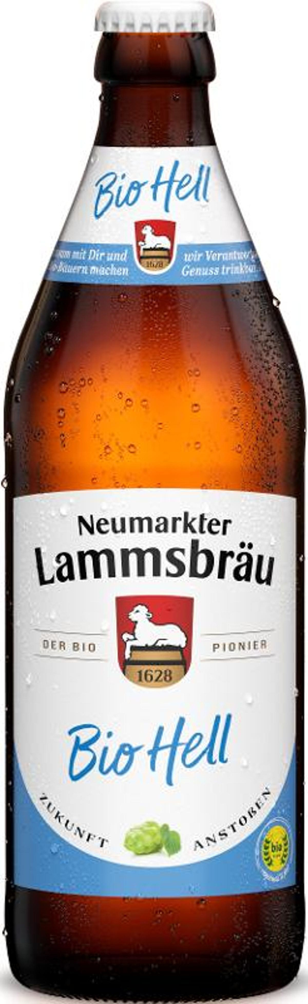 Produktfoto zu Lammsbräu Hell 10 x 0,5l