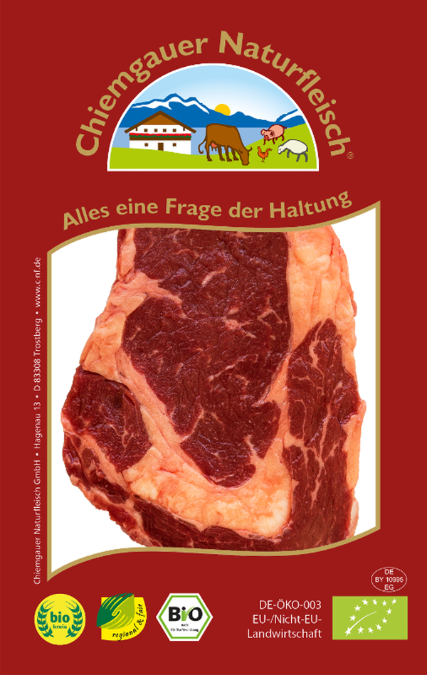 Produktfoto zu Entrecôte-Steak vom Rind natur ca. 400g