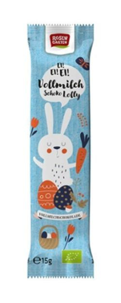 Produktfoto zu Schoko Lolly Vollmilch Hase 15g