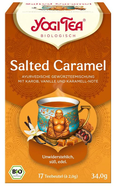 Produktfoto zu Yogi Salted Caramel 17x2g