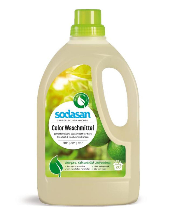 Produktfoto zu Color Flüssigwaschmittel Limette 1,5l