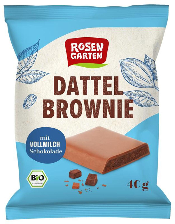 Produktfoto zu Dattel Brownie Vollmilch 40g