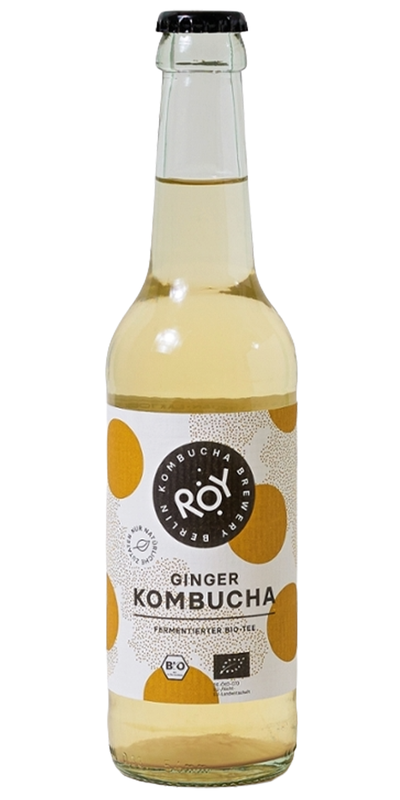 Produktfoto zu Ingwer Kombucha 0,33l