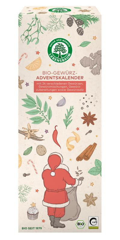 Produktfoto zu Gewürz Adventskalender 24 Btl