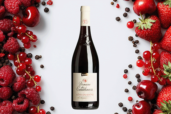 Produktfoto zu Côtes du Rhône, Domaine des Carabiniers, 0,75l