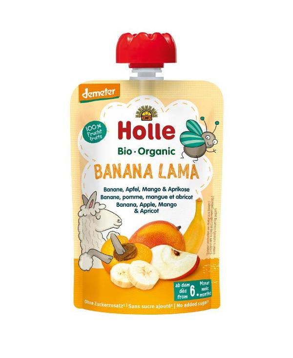 Produktfoto zu Pouchy Banana Lama - Quetschi 100g