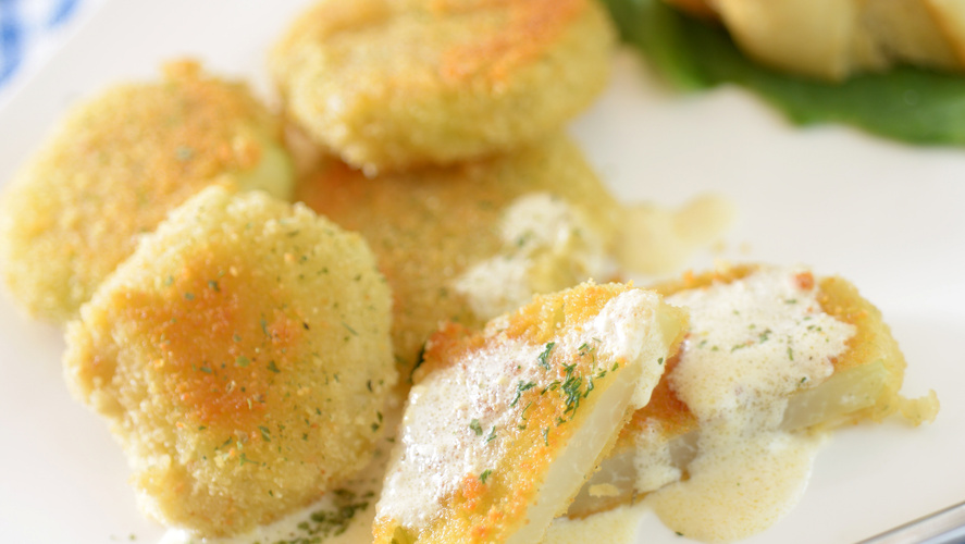 Rezeptbild für Kohlrabischnitzel