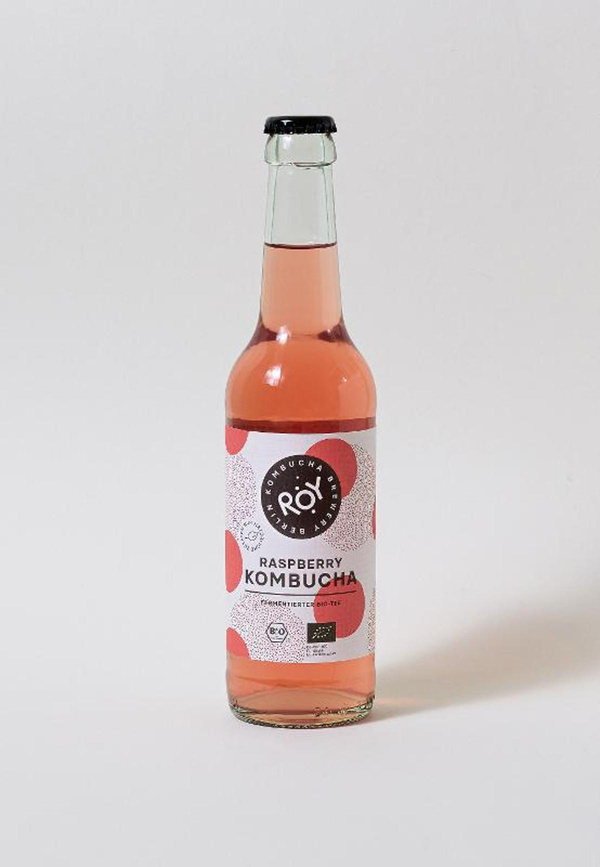 Produktfoto zu Himbeer Kombucha 0,33l