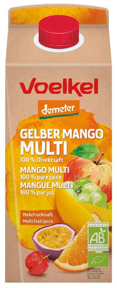 Produktfoto zu Mango Multi Mehrfruchtsaft 0,75l
