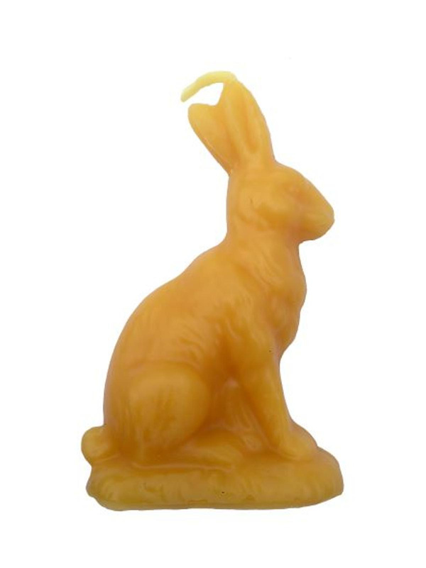Produktfoto zu Bienenwachskerze Osterhase