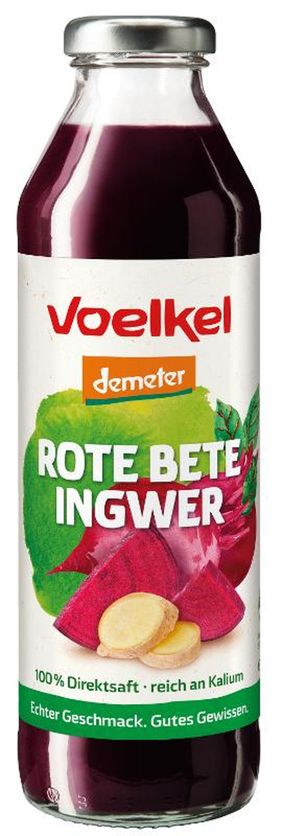 Produktfoto zu Rote Bete Ingwer Saft 8 x 0,5l