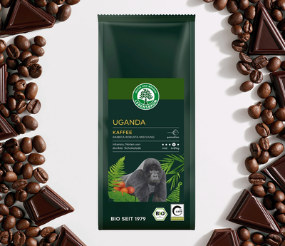 Produktfoto zu Uganda Kaffee gemahlen 250g