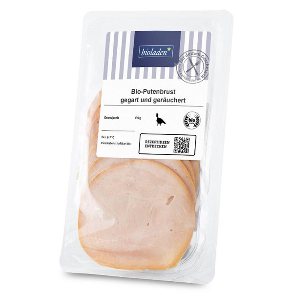 Produktfoto zu Putenbrust gegart, geräuchert 80g