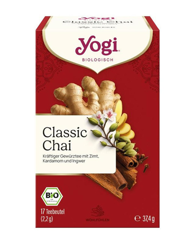 Produktfoto zu Yogi Tee Classic 17x2,2g
