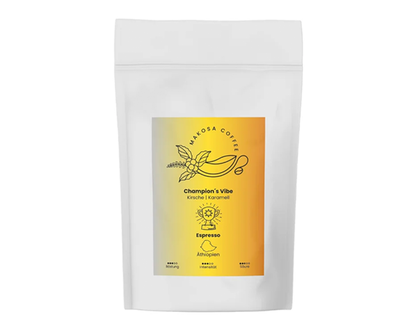 Produktfoto zu Makosa Champion´s Vibe Espresso 250g gemahlen