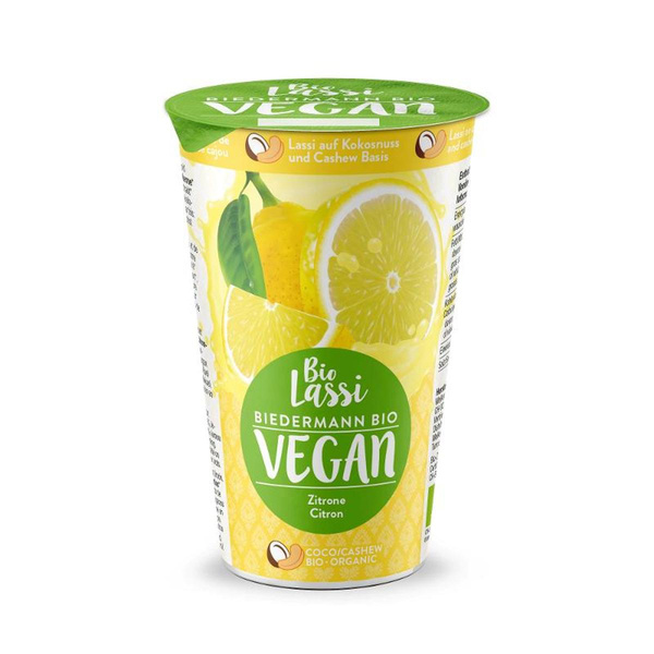 Produktfoto zu Veganer Lassi Zitrone 230g
