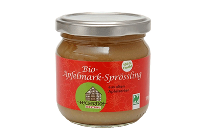 Produktfoto zu Apfelmark-Sprössling ungesüßt 170g