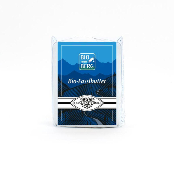 Produktfoto zu Fasslbutter Rohmilch 250g