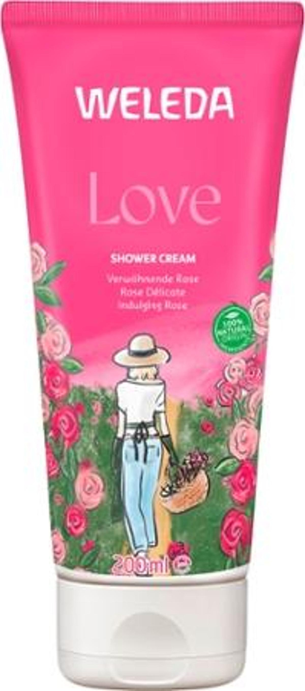 Produktfoto zu Love Shower Cream Rose 200ml
