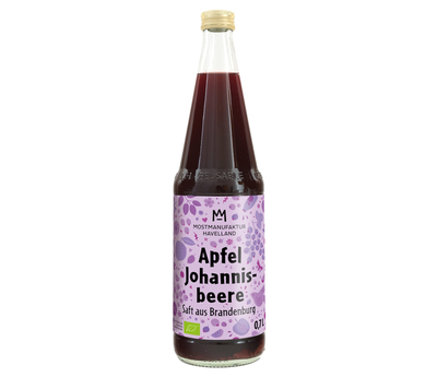 Produktfoto zu Apfel Johannisbeeren Saft 6 x 0,7l