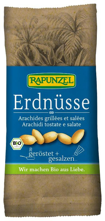 Produktfoto zu Erdnüsse geröstet & gesalzen 75g