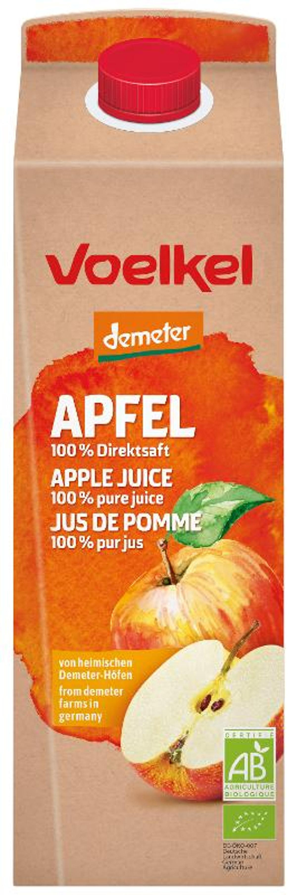 Produktfoto zu Heimischer Apfelsaft 1l