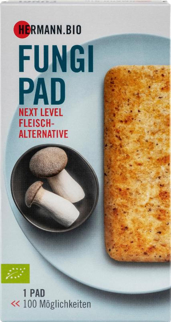 Produktfoto zu Kräuterseitling Fungi Pad Natur 150g