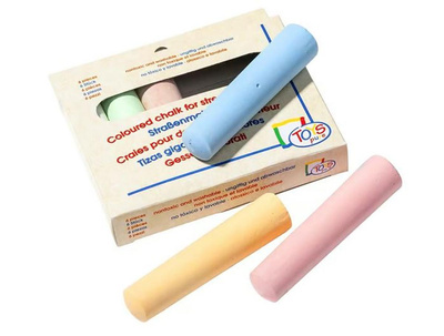 Produktfoto zu Straßenmalkreide 6 Stifte