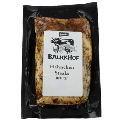 Produktfoto zu Hähnchensteaks Kräuter 2 Stück ca. 300g