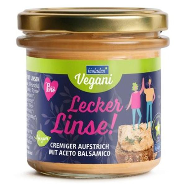 Produktfoto zu Brotaufstrich Lecker Linse 135g