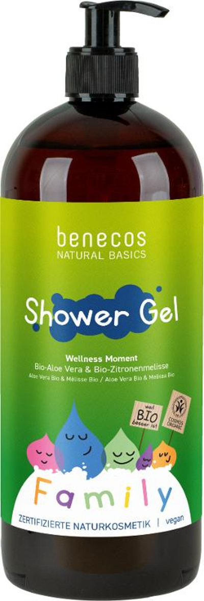 Produktfoto zu Duschgel FAMILY Wellness Moment Aloe Vera Zitronenmelisse 950ml