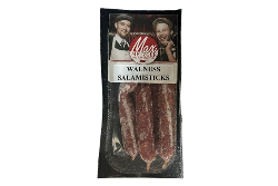 Produktfoto zu Walnuss Salamisticks, 5 Stück 70g