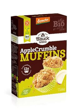 Produktfoto zu Apple Crumble Muffins Backmischung 400g