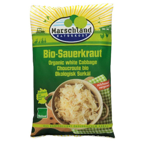 Produktfoto zu Sauerkraut im Folienbeutel 500g