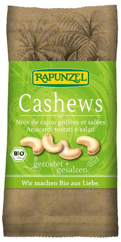 Produktfoto zu Cashewkerne geröstet & gesalzen 50g