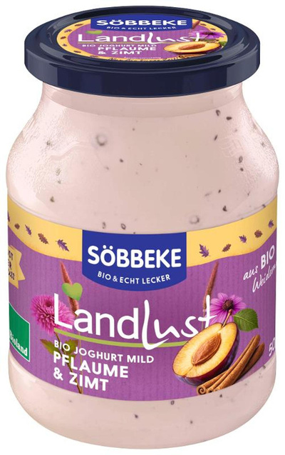 Produktfoto zu Joghurt Pflaume Zimt 500g