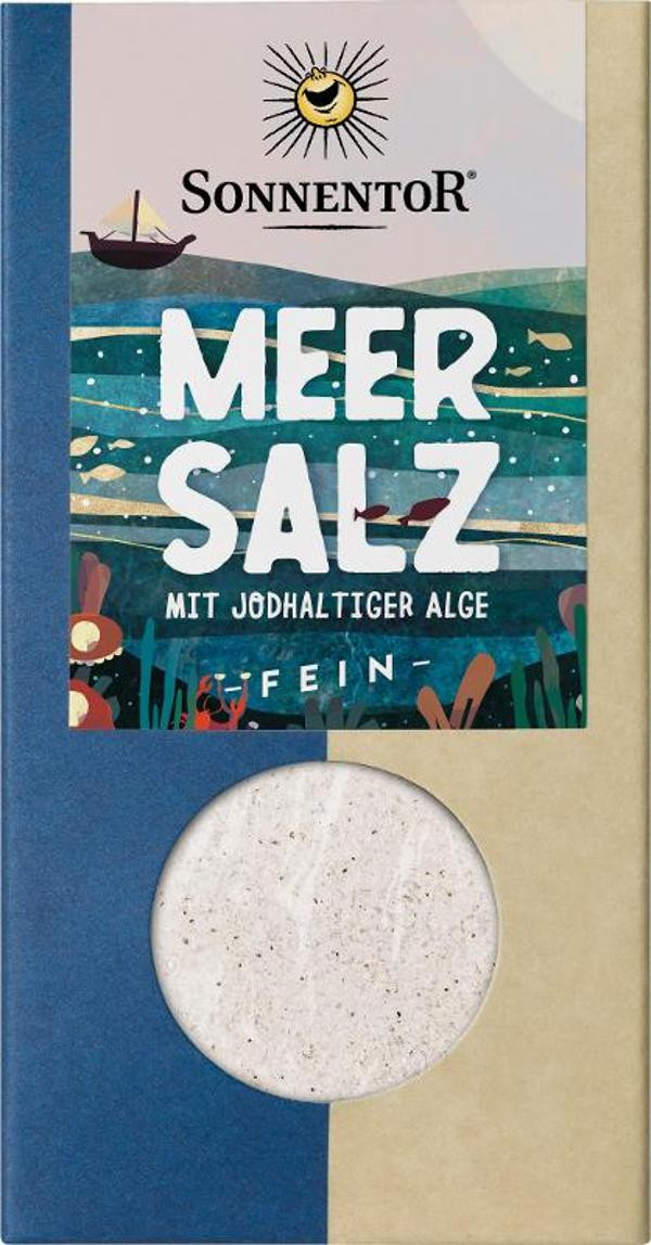 Produktfoto zu Meersalz mit jodhaltiger Alge 150g