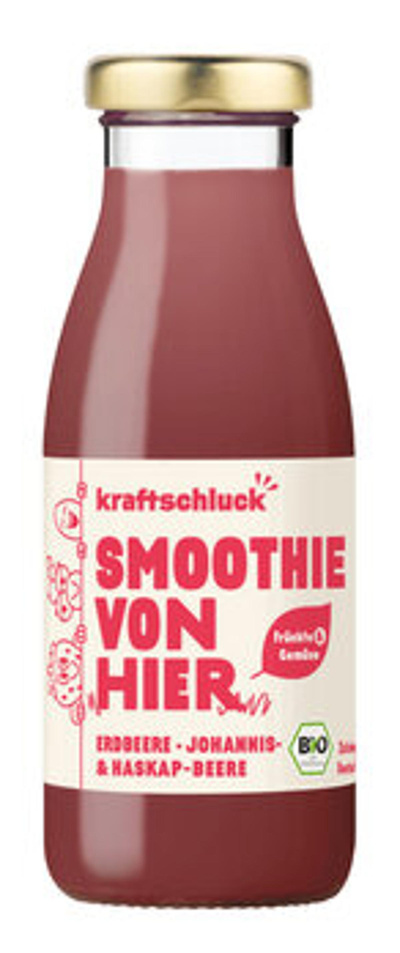 Produktfoto zu Erdbeer Johannisbeer Smoothie 250ml