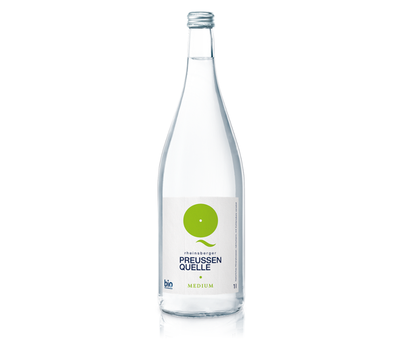 Produktfoto zu Rheinsberger Preussenquelle medium 6 x 1l