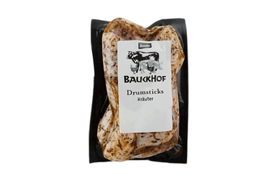 Produktfoto zu Hähnchen-Drumsticks Kräuter, 4 Stück ca. 400g