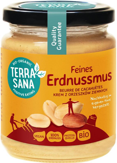 Produktfoto zu Erdnussmus fein 250g