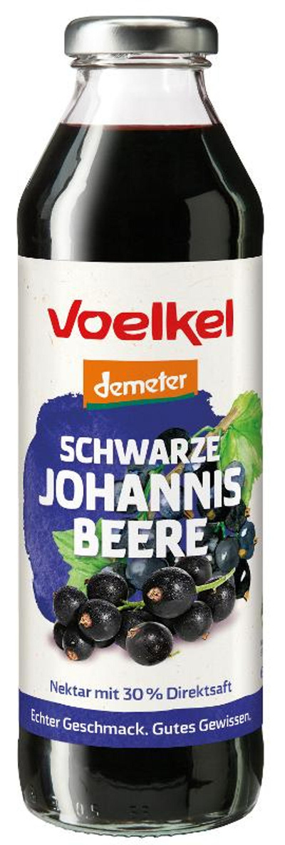 Produktfoto zu Schwarze Johannisbeere Nektar 8 x 0,5l
