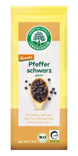 Produktfoto zu Pfeffer schwarz ganz 50g