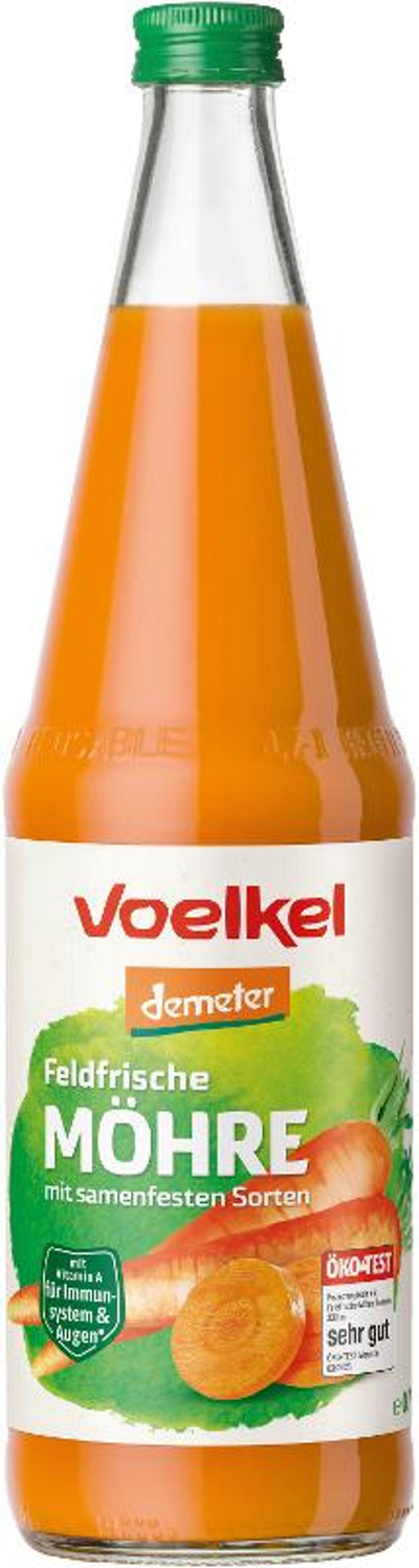 Produktfoto zu Möhrensaft feldfrisch 6 x 0,7l