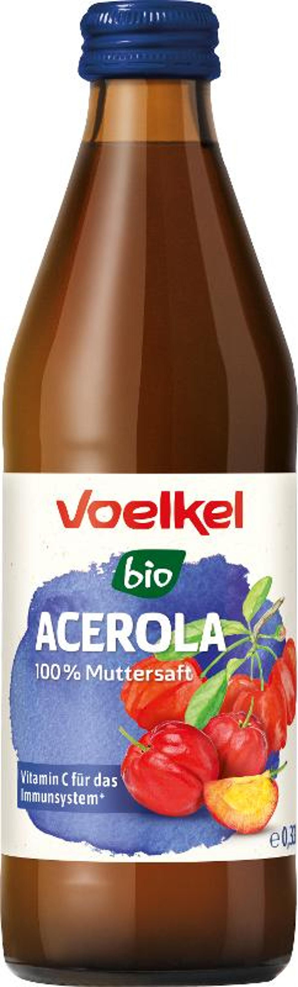Produktfoto zu Acerola pur 0,33l